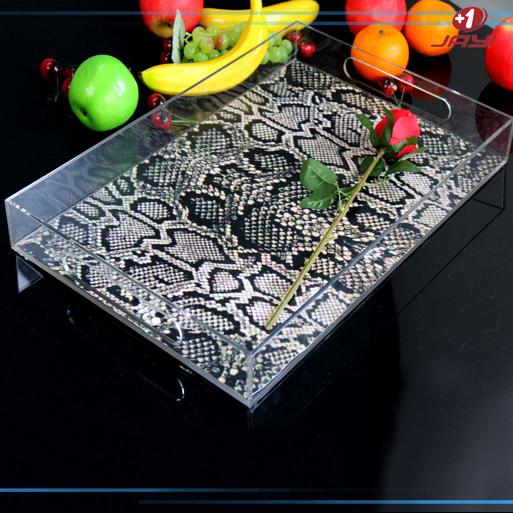 Snakeskin Home Furnishing acrylic tray