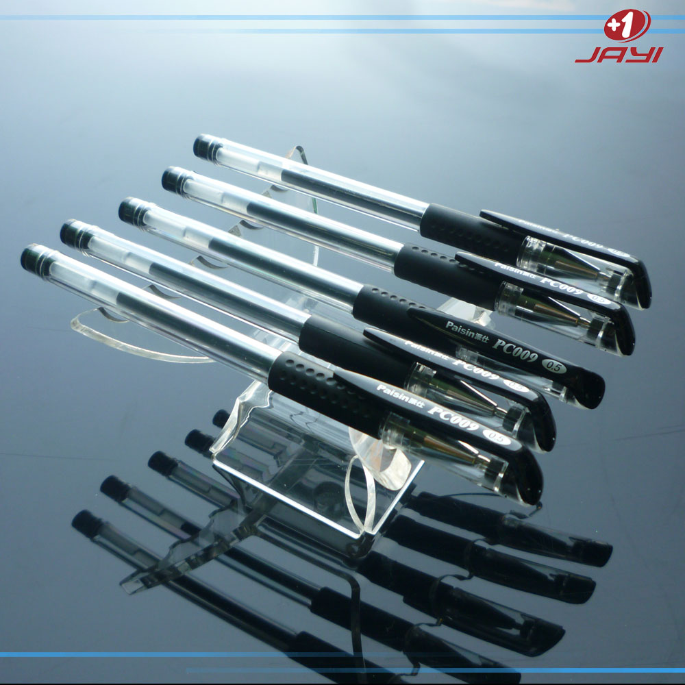 Simple high transparent penholder can be customized